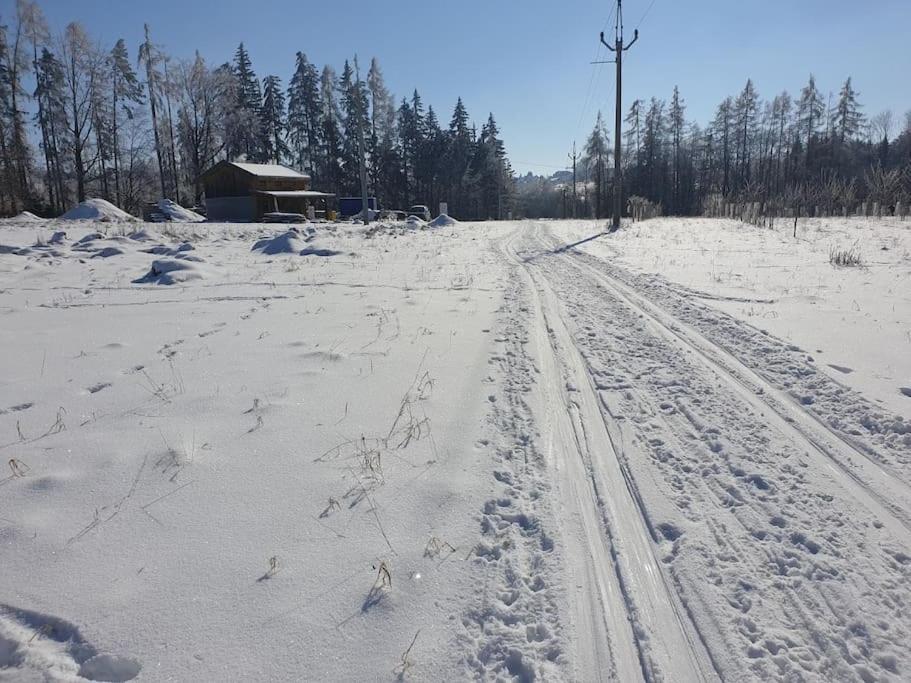 Chalet Boruvka - Biofarma Na Samote V Lesich Benesov  Bagian luar foto
